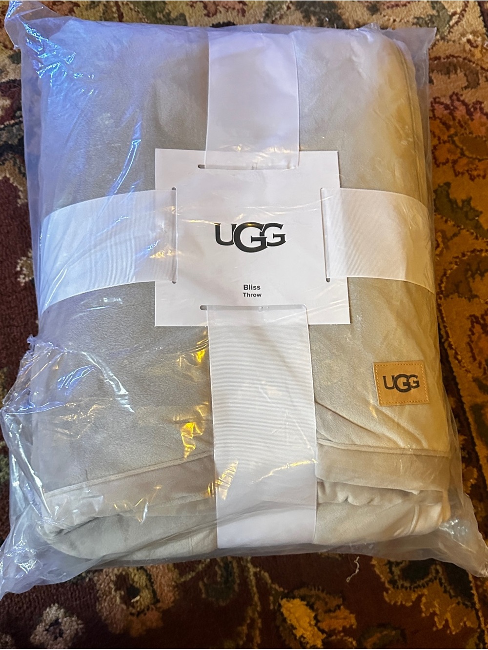 UGG Bliss Throw Blanket NWT